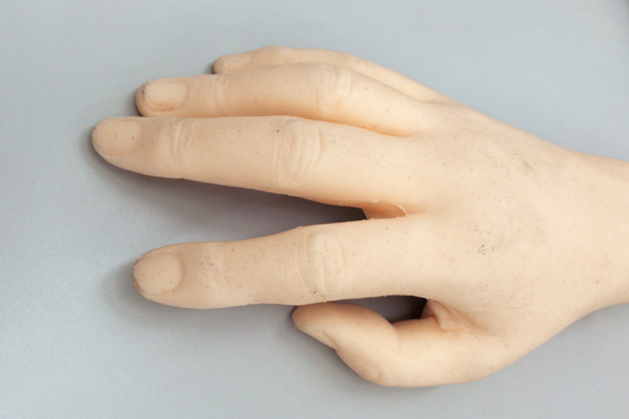 人間の肌そっくり!