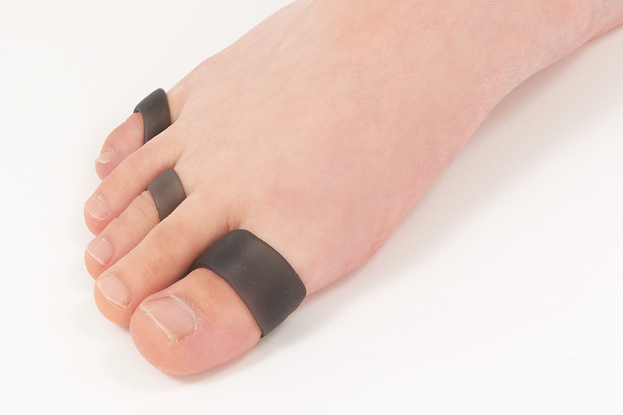 すべての足指が地面にしっかり着地!